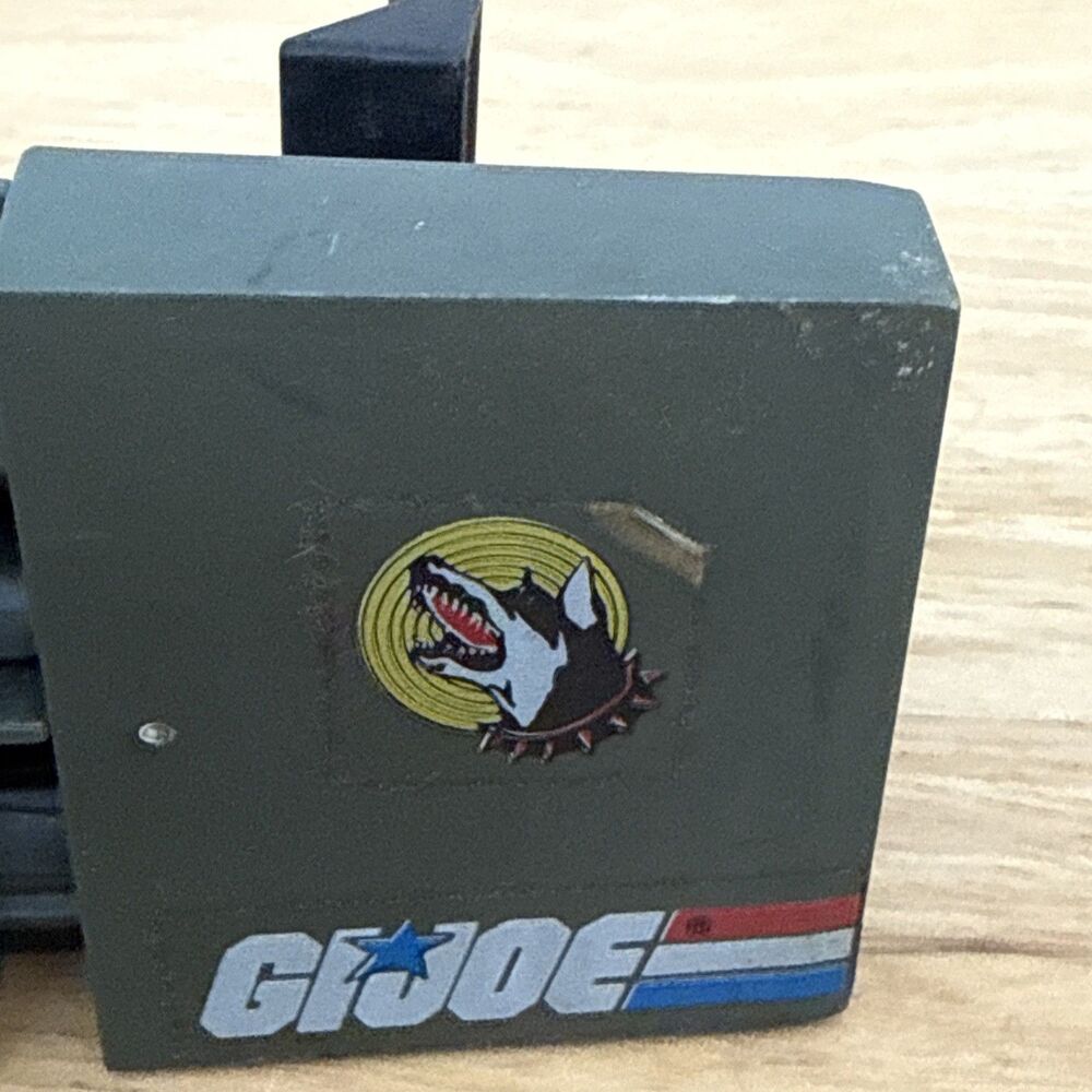 GI Joe ARAH 1988 Mean Dog Parts Missile Box With Pivot Ledge 5 White Missiles - Picture 8 of 8